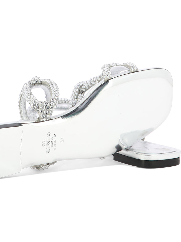 Valentino Garavani  Sandals - Silver | ae7f43fd5970bb59e74d9326bc85f71e306f4251