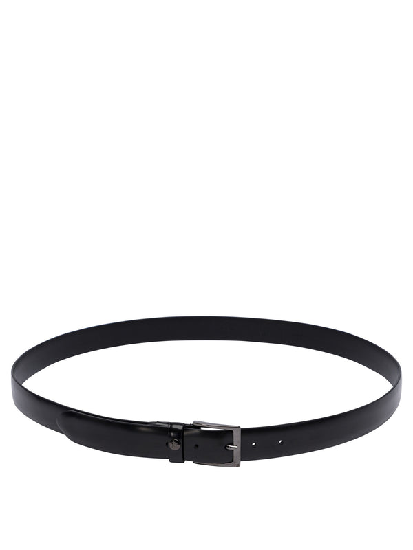 Leather Belt Belts Black