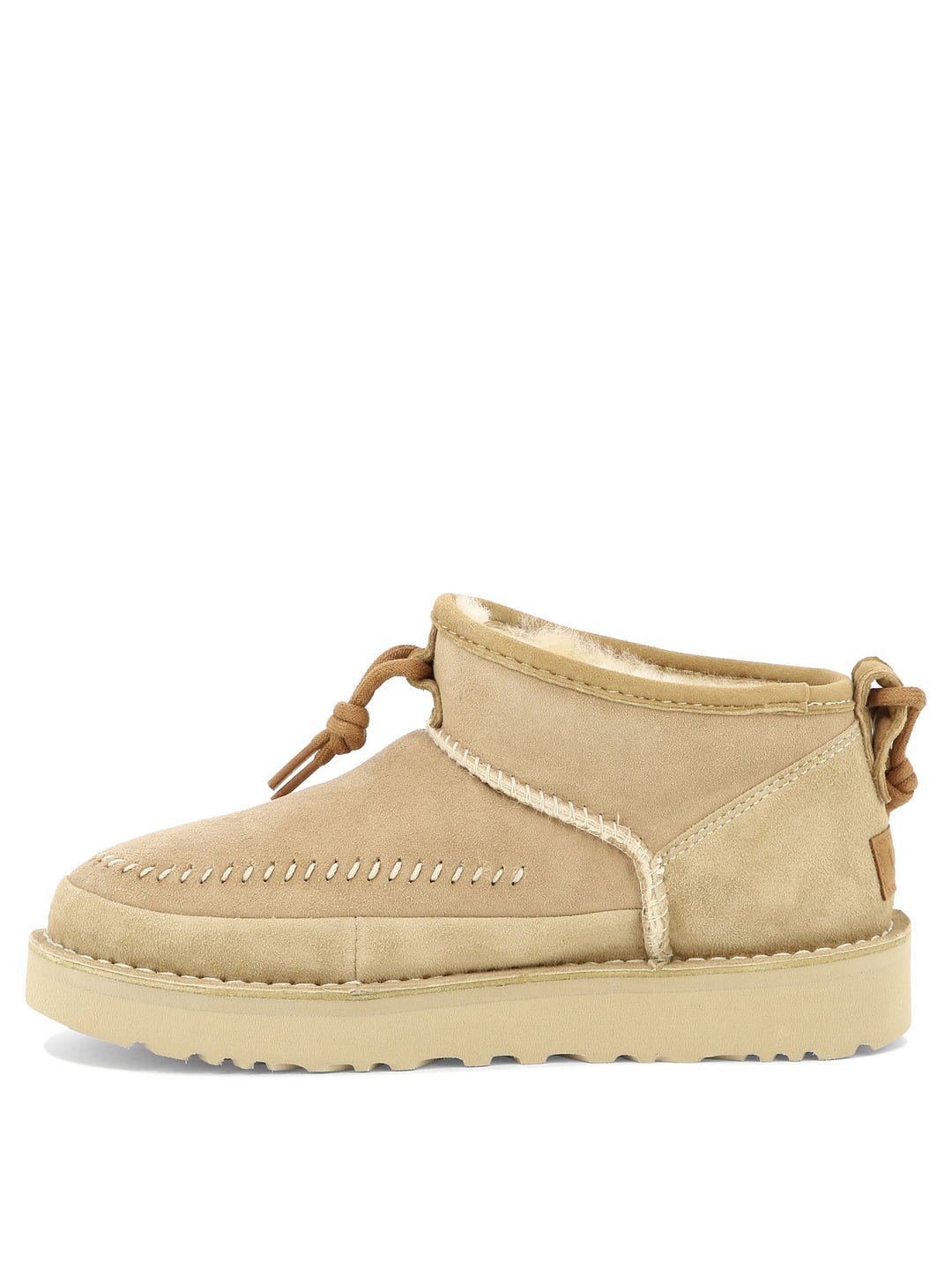 Ugg Classic Ultra Mini Crafted Regenerate Ankle Boots - Beige | e1b74d78244ff4db8bc87d8be5ad1095f7865a5b