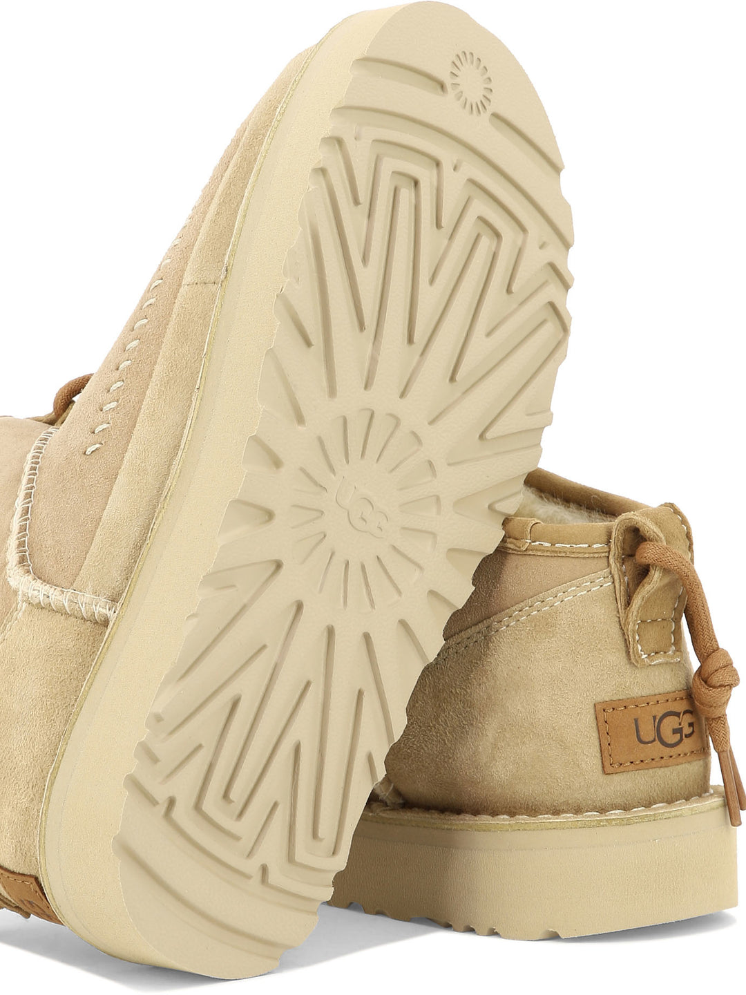 Ugg Classic Ultra Mini Crafted Regenerate Ankle Boots - Beige | e392fb3136dce5c85102c6b88b5e9826b19bfbdb