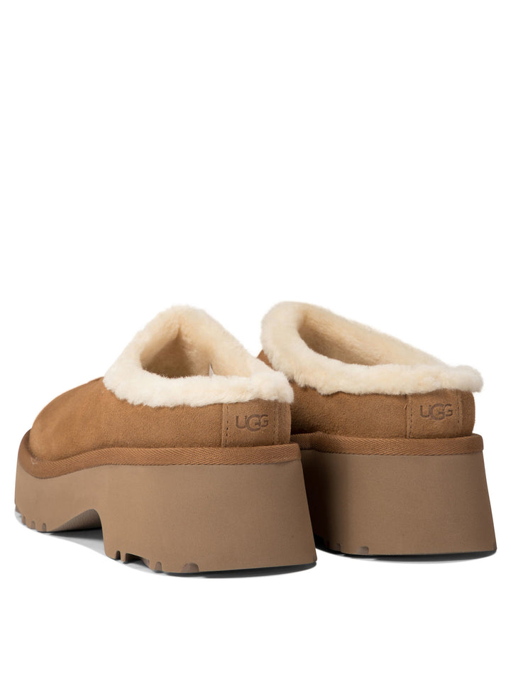 Ugg New Heights Cozy Loafers & Slippers - Beige | 6c6329d928ab0e66d5c2c4aec4e048f036ce0eca