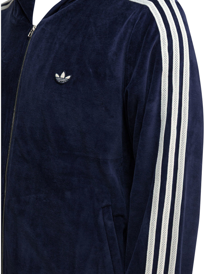 Adidas Originals Wales Bonner Velour Sweatshirts - Blue | 084707dc7f1dc78976525a00ad03f9340158e21a