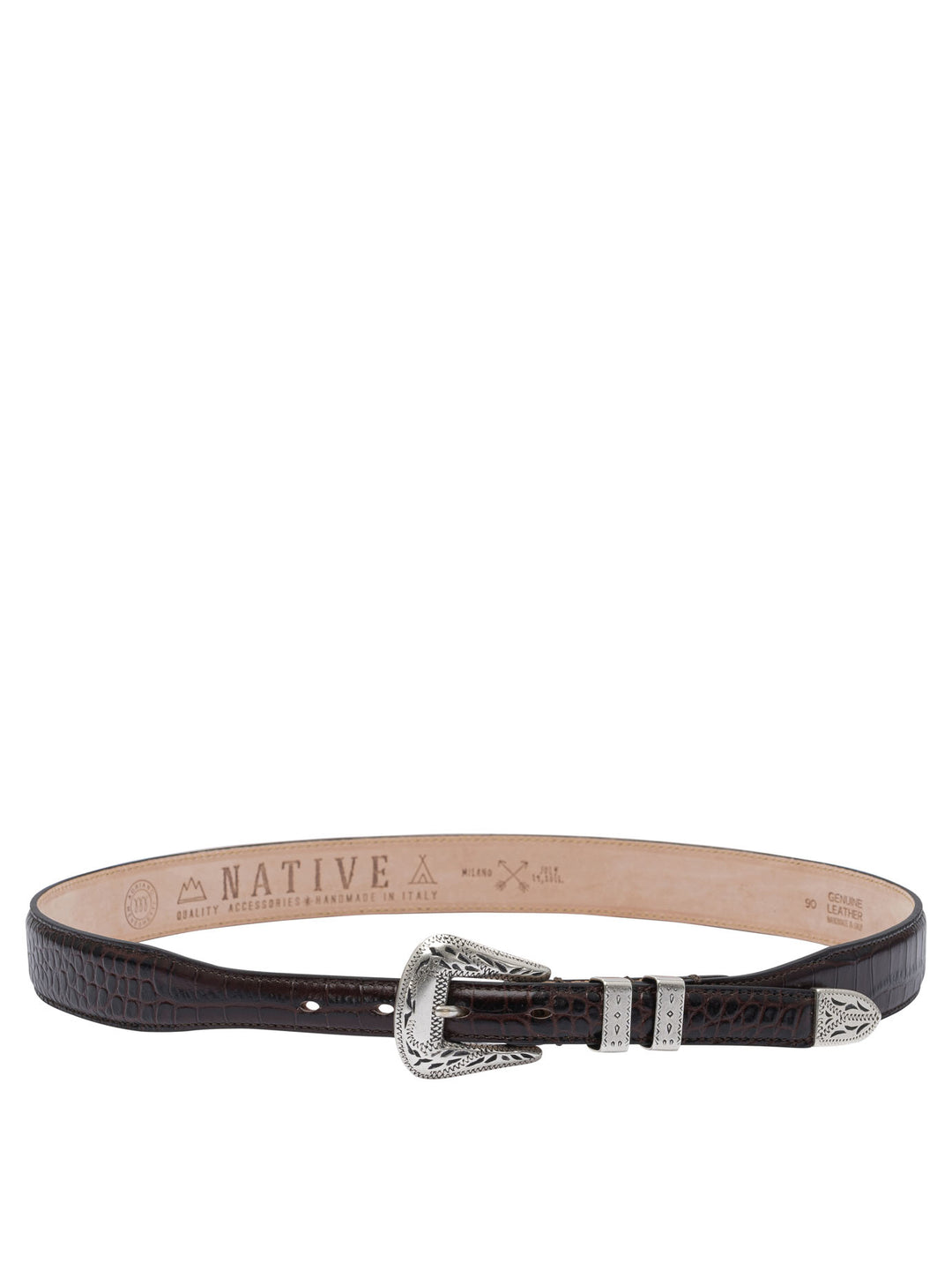 Adriano Meneghetti Palladium Belts - Brown | 0b5760b3171382da37560377dcd5602b91a0cc22