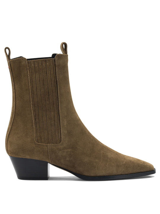 Agate Ankle Boots Brown