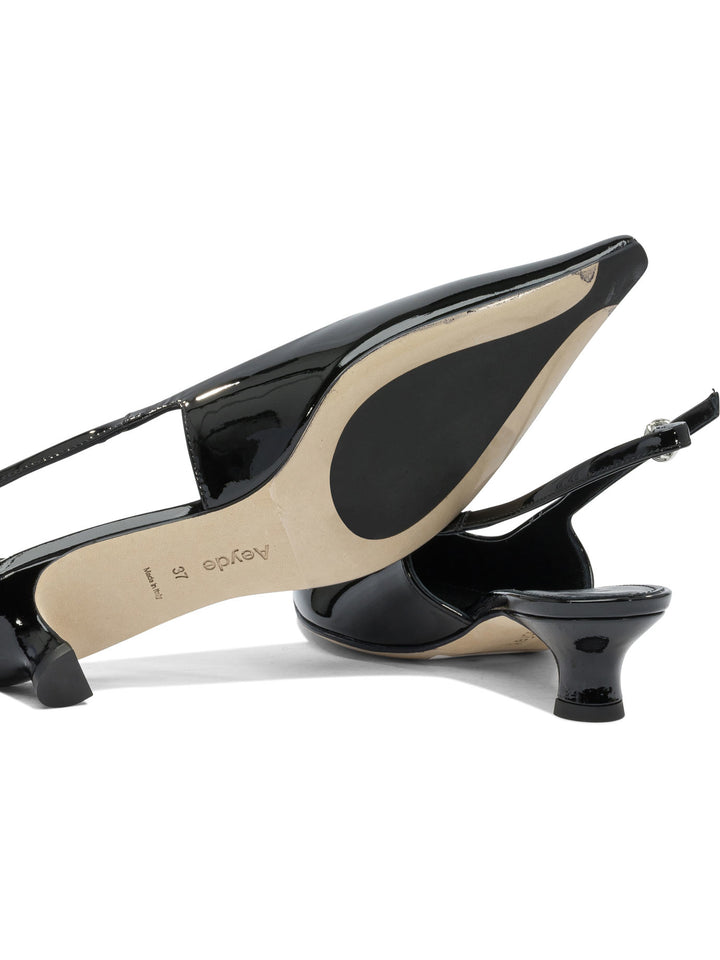 Aeyde Catrina 33mm Heeled shoes - Black | c08ba09234228f1d64ae16d4c195b268cfe2790e