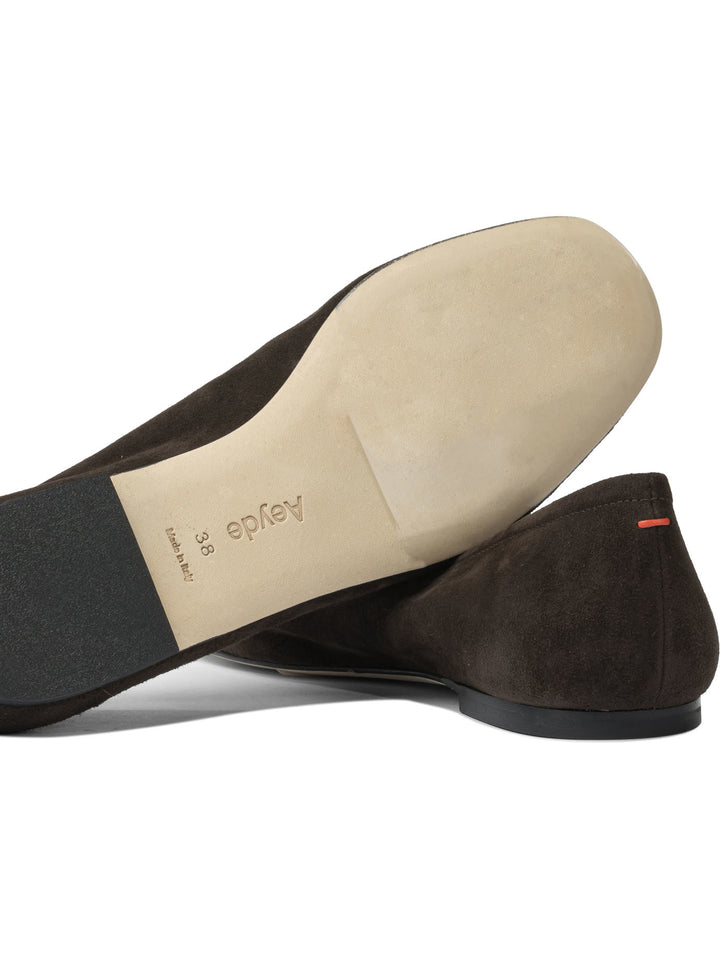 Aeyde Delfina Ballerinas - Brown | 7e0fa0cb312bfcaaafa4283d9ef6c28c8a29cb69