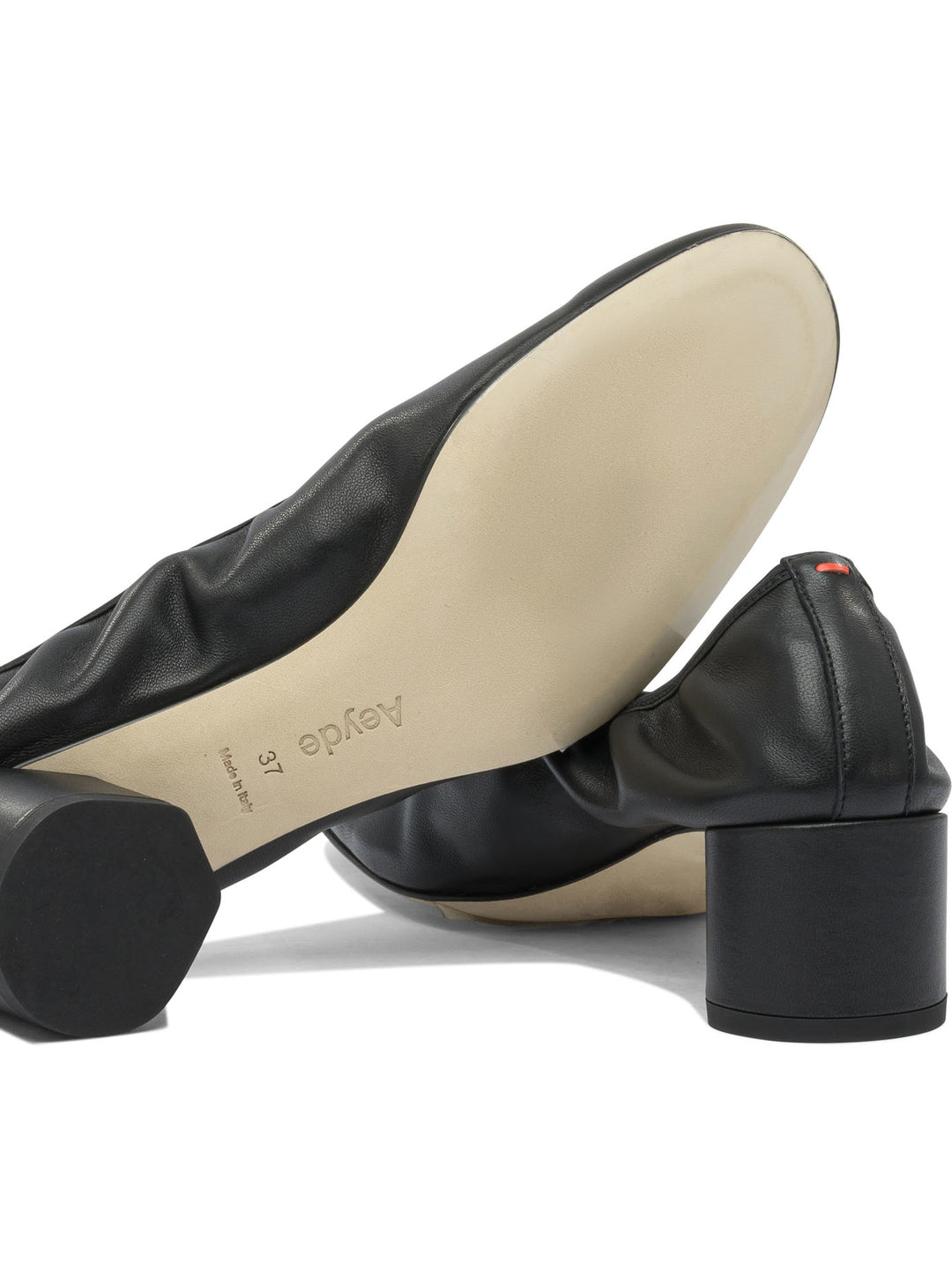 Aeyde Gemma 45 Mm Heeled shoes - Black | 33dd7c3969600ed842d895480c0b32542d4759b7