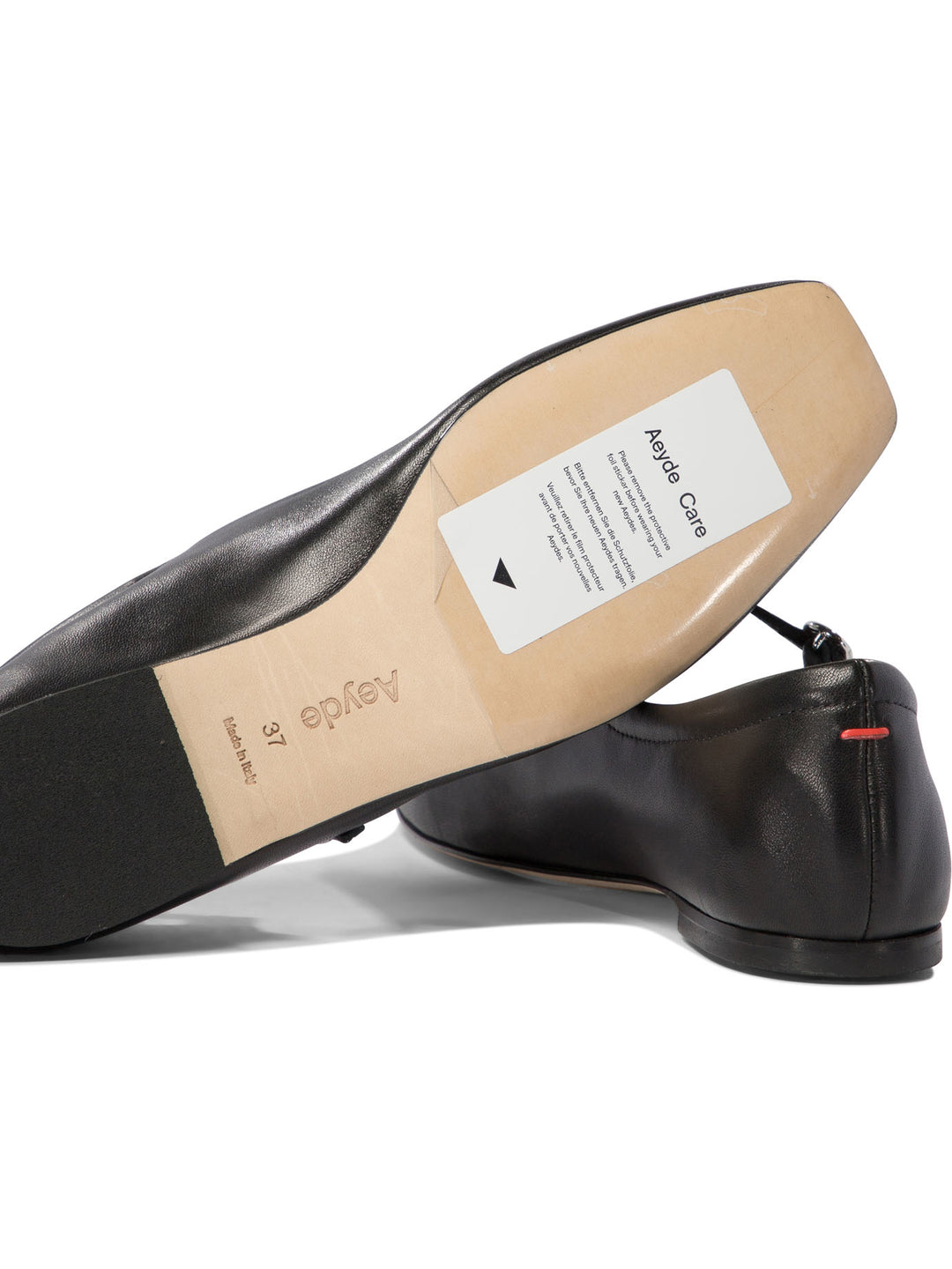 Aeyde Uma Ballerinas - Black | 3afc942a7000133f61789545388a8f13625d078e