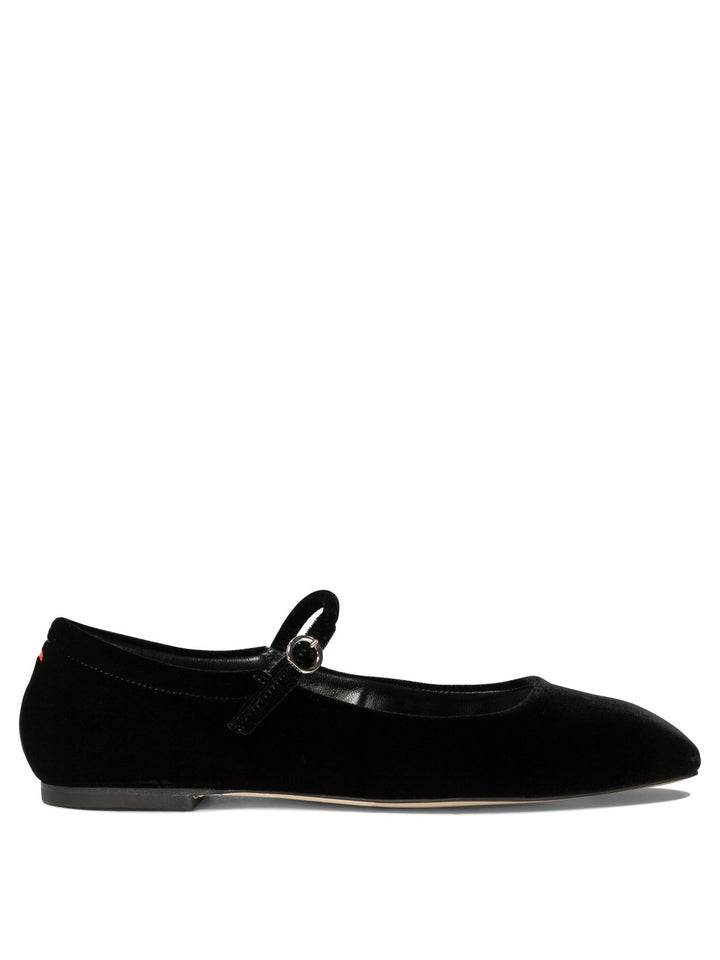 Aeyde Uma Ballerinas - Black | 0415293aa1fc3a587d2dfbd93db87d0d17fb1b37