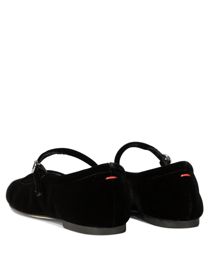 Aeyde Uma Ballerinas - Black | 56c8f548ab599b11536c352466328c13d4d360cf