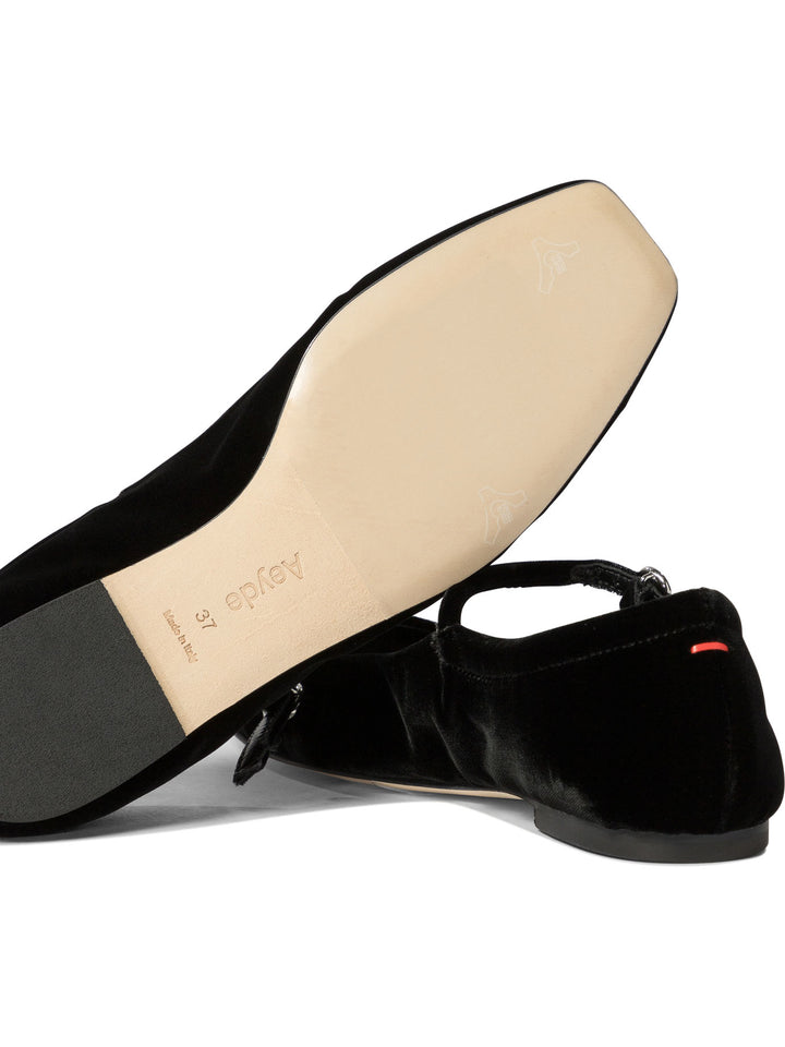 Aeyde Uma Ballerinas - Black | 879030634ba906f4fcdf3751fe917b0c75dc985c