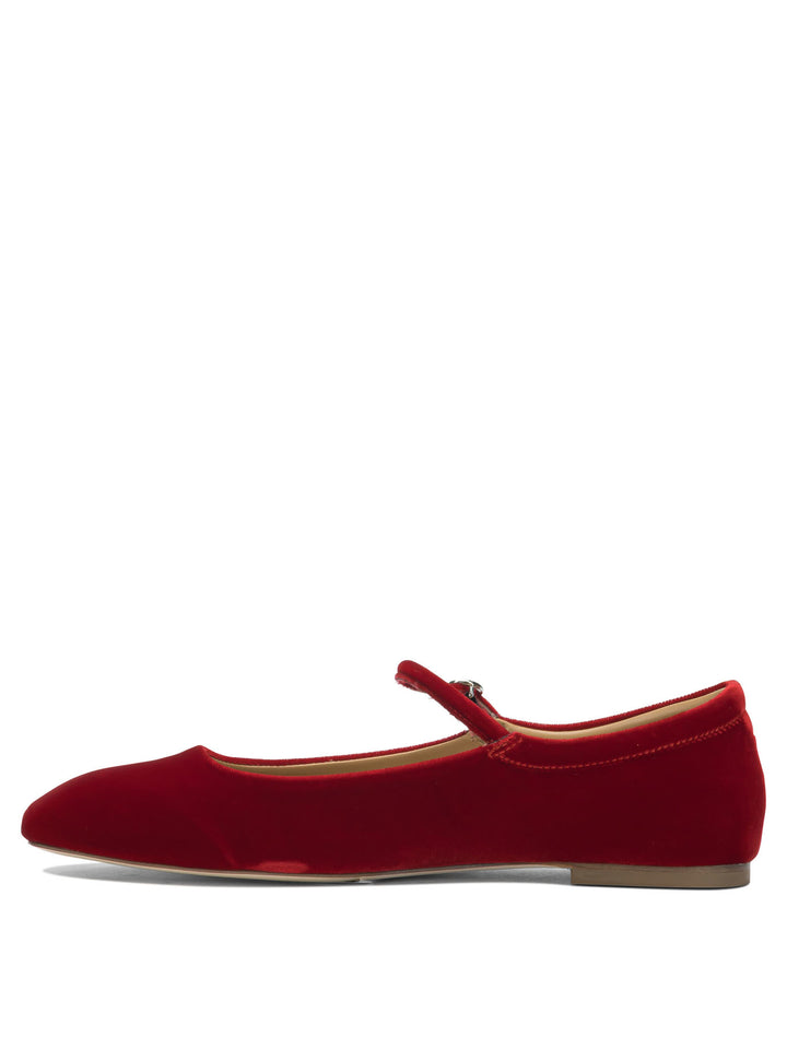 Aeyde Uma Ballerinas - Red | c19039cd74b44781c371aae591adb825999d95f4