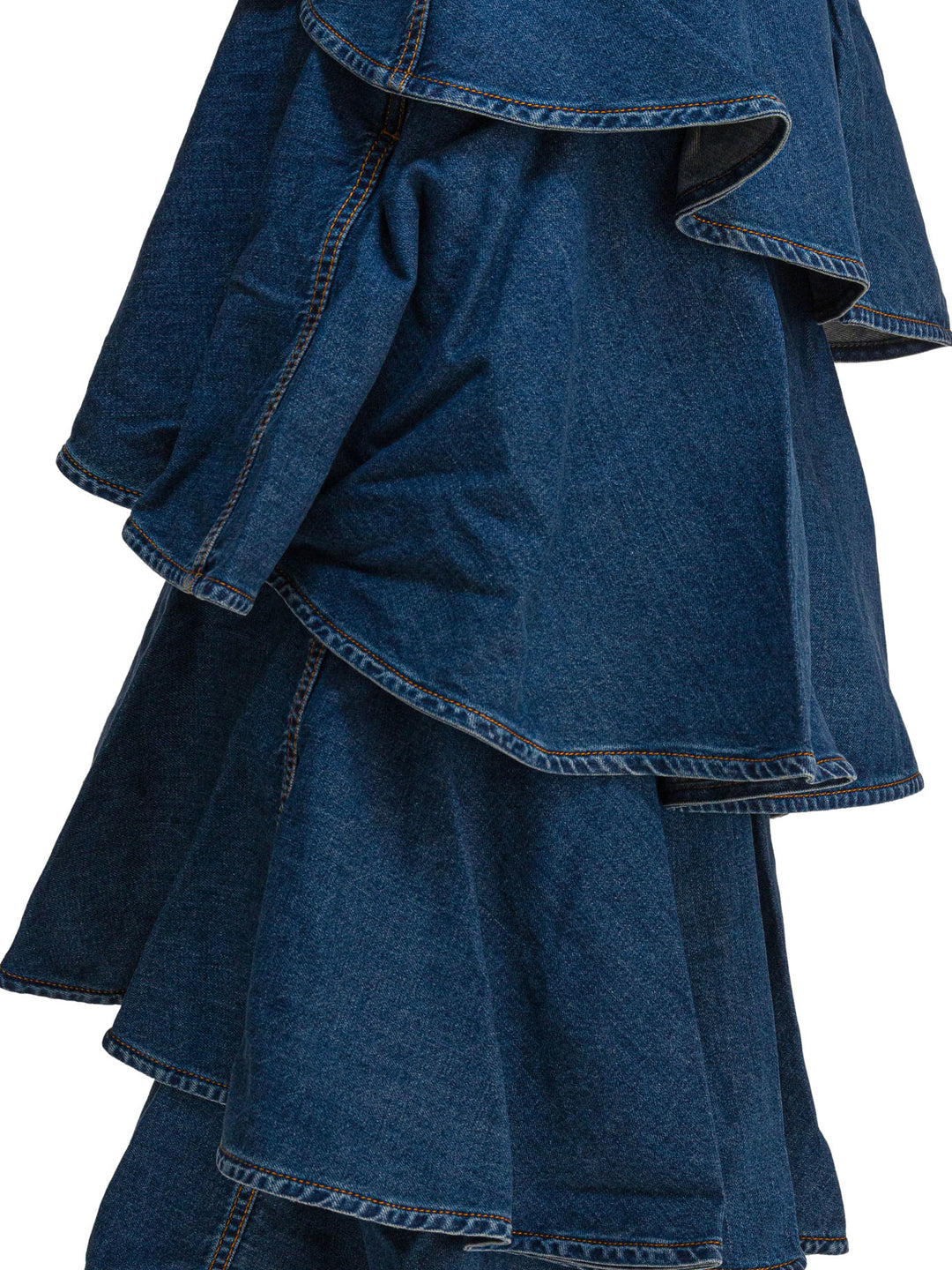 AlaïA Spiral Skirt Skirts - Blue | 697737678f00bf98d8266dc4356d9254758aa76f