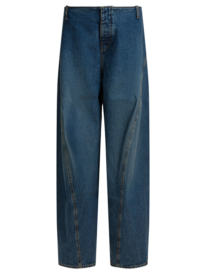 AlaïA Cargo Jeans - Blue | 2912f2bd17dc6edcc1e90ff0a3d73cee73f07740