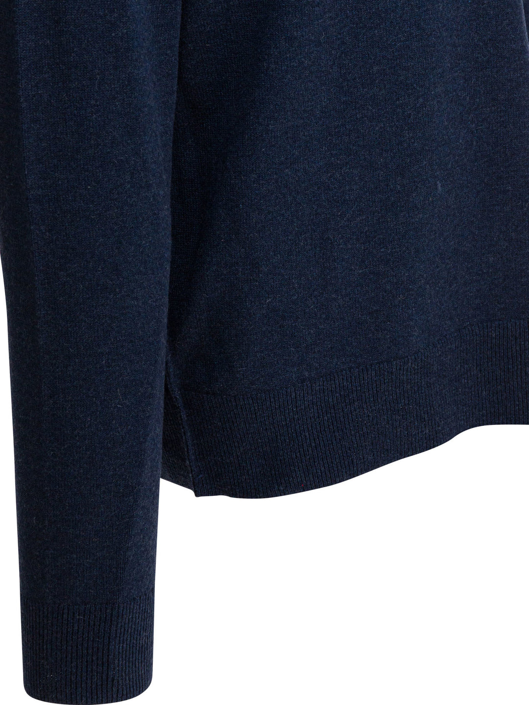 Alex Mill Reverse Seam Knitwear - Blue | 2a204817018c82c81d37c4bd1d8ed78f808e9399