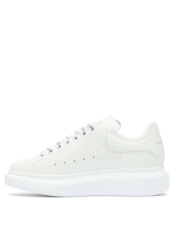 Alexander Mcqueen Leather Upper And Rubber Sole Sneaker Sneakers & Slip-On - White | 36423ce4abcb28cbc28a4171b9537e870b5224cc
