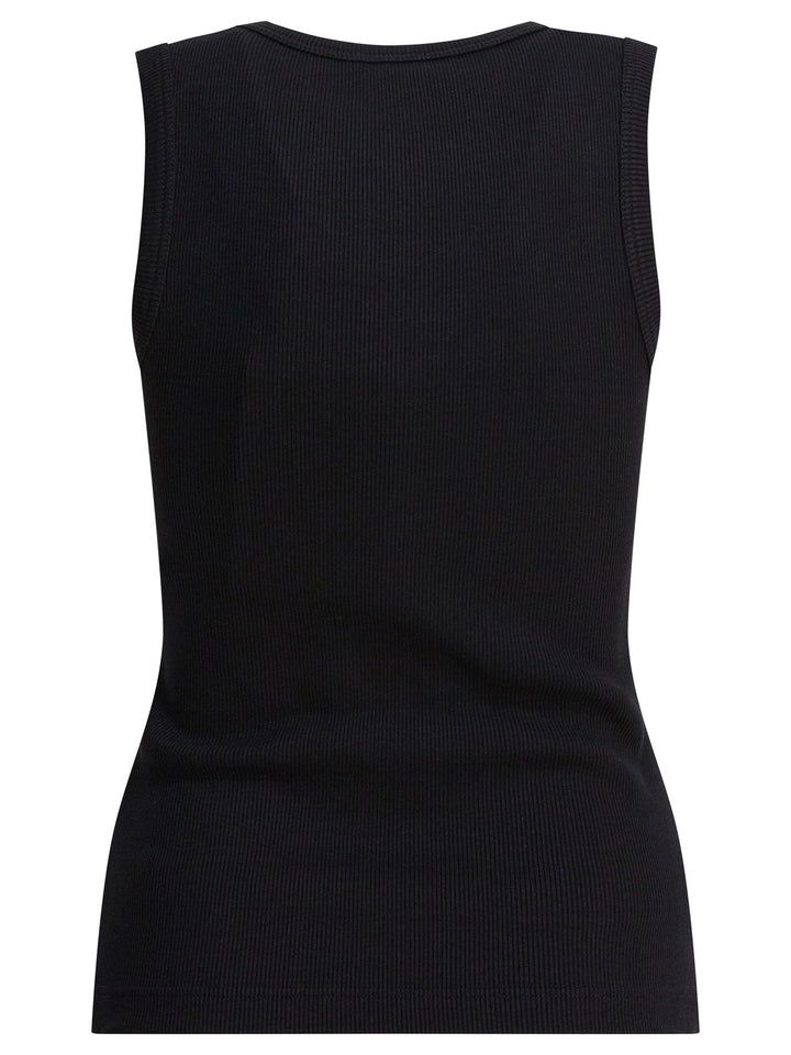 Alexander Mcqueen Cut & Sew Top Tops - Black | b980117bf54569b29eac32da79a3097e0baeaf76