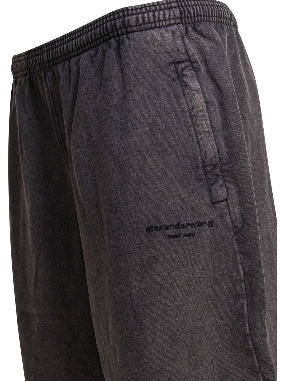 Alexander Wang Articulated Leg Sweatpant Trousers - Black | 668811ba5e16f1d7b9b890ec7b8f823311a9eb08