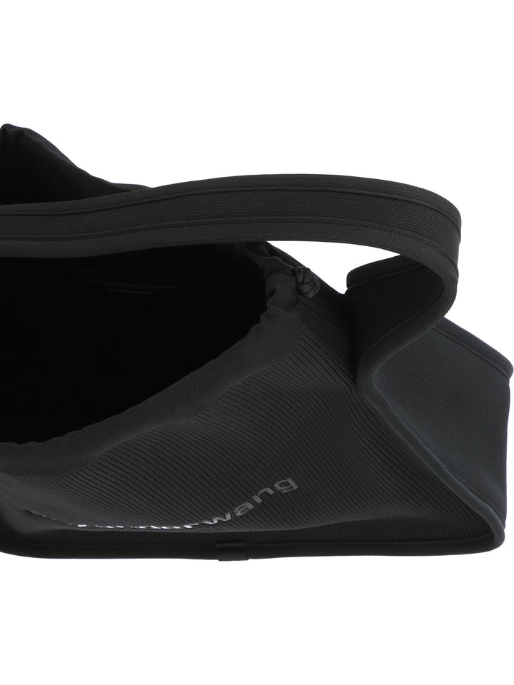 Alexander Wang Ryan Large Shoulder Bags - Black | 7804f4fd6c9e8436afc9a883fcf0cd34866ad046