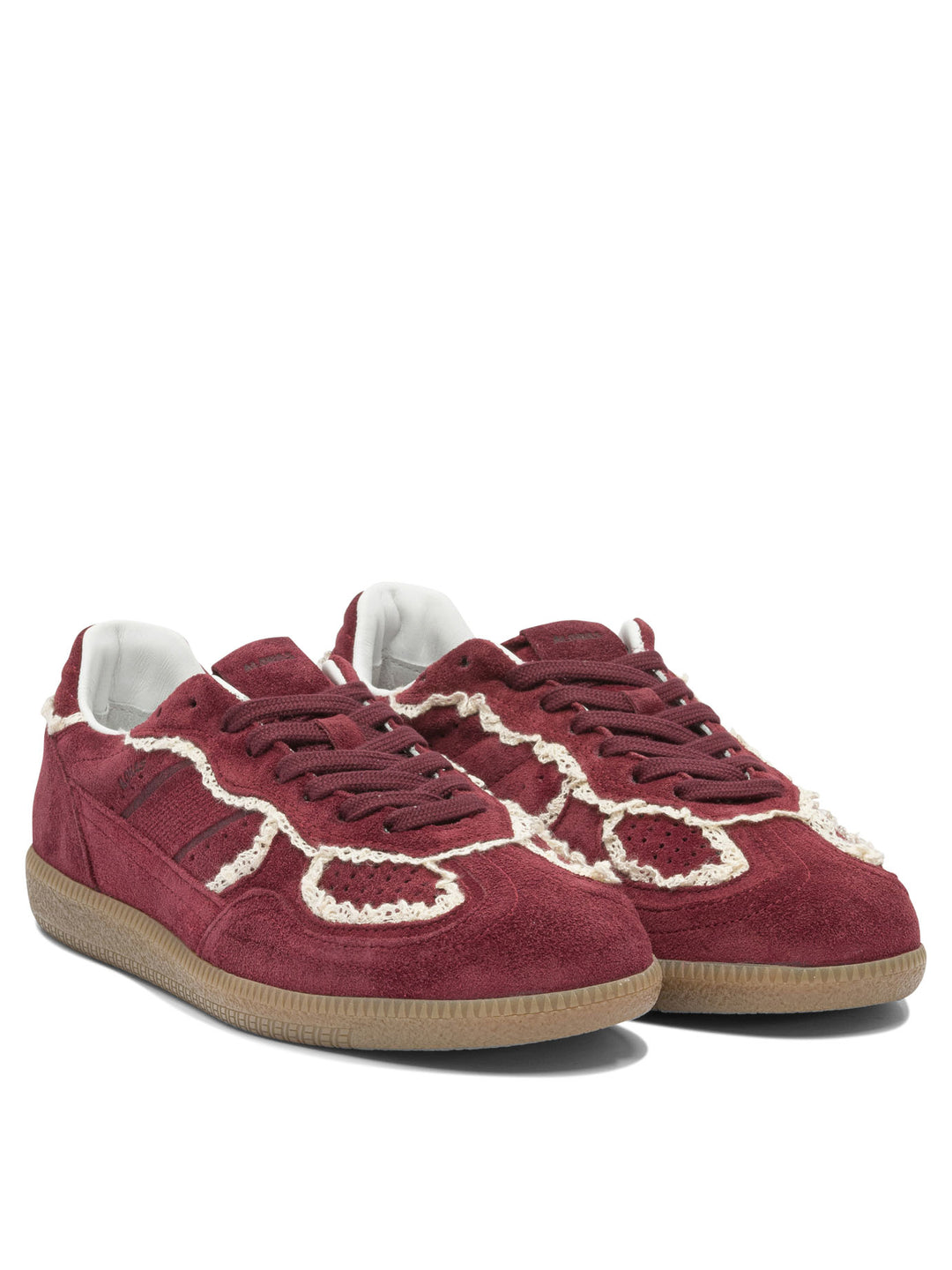Alohas Tb.490 Crochet Burgundy Leather Sneakers Sneakers & Slip-On - Bordeaux | 259330ede8678173c5e559d9825a1aeb91f59cfd
