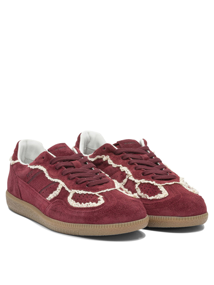 Alohas Tb.490 Crochet Burgundy Leather Sneakers Sneakers & Slip-On - Bordeaux | 259330ede8678173c5e559d9825a1aeb91f59cfd