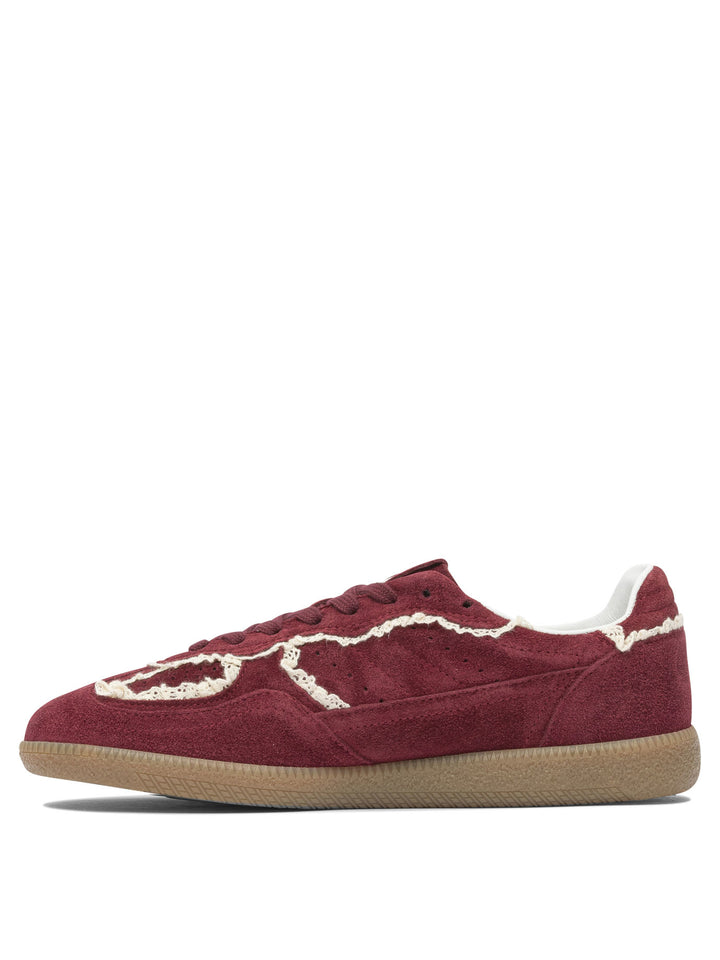 Alohas Tb.490 Crochet Burgundy Leather Sneakers Sneakers & Slip-On - Bordeaux | 52a4a87dd56e3760ef21f95501665fd5598caf8a