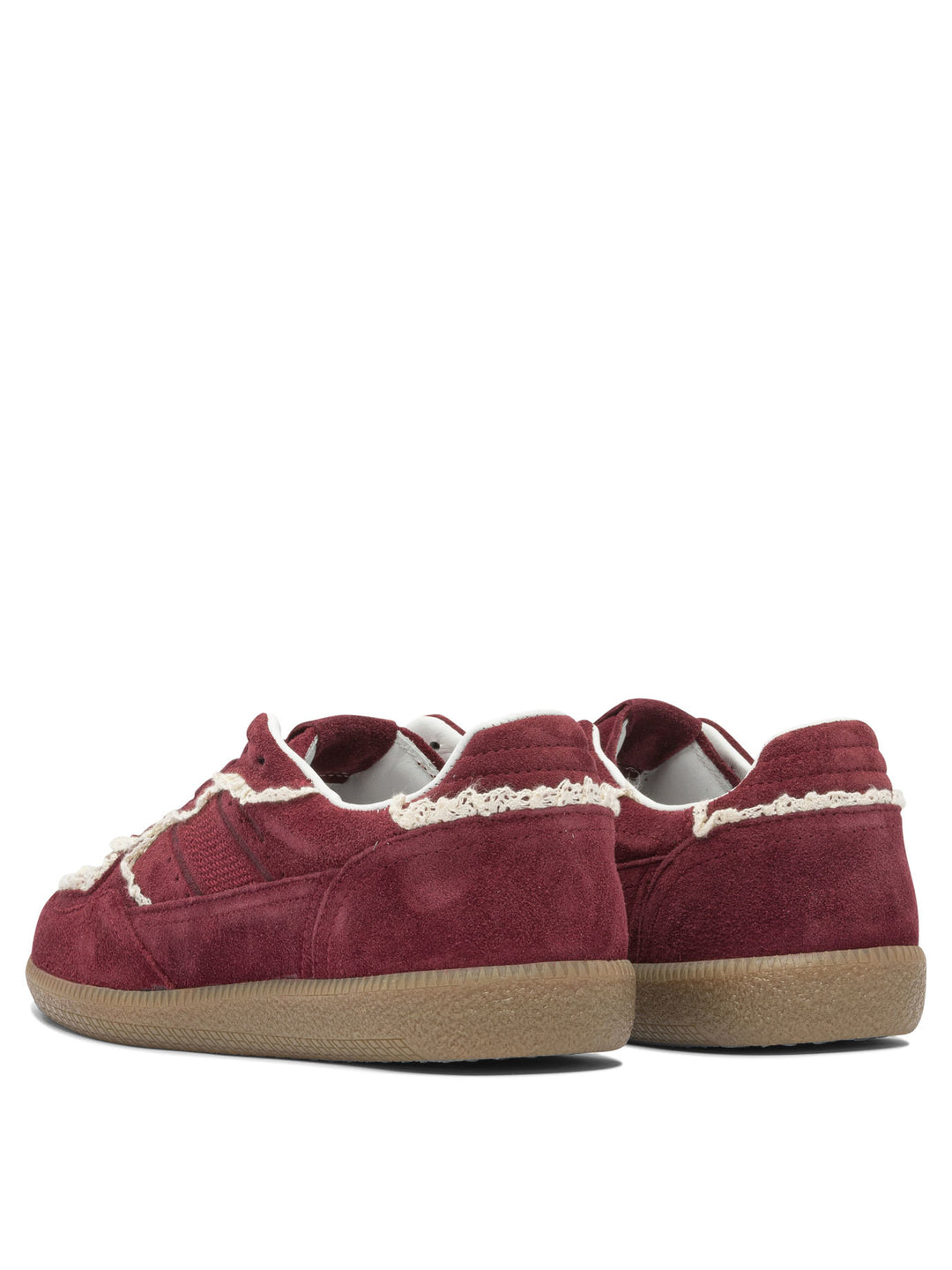 Alohas Tb.490 Crochet Burgundy Leather Sneakers Sneakers & Slip-On - Bordeaux | 839b8c9c56cf07a4c4e782cc14355b7167ba9b7d
