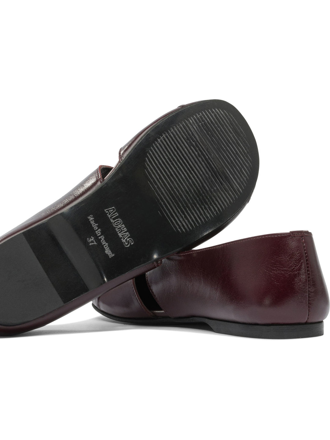 Alohas Ravena Rift Ballerinas - Bordeaux | e95d0ac0f43a9195e51cf13a9a00e8729e21b3a5