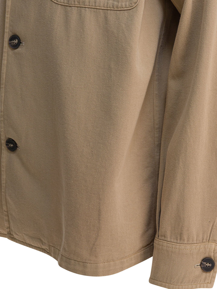 Altum Cotton Overshirt Jacket Jackets and Coats - Beige | cd80429ff544cf0bd22a27dd1763380847e4a0c3