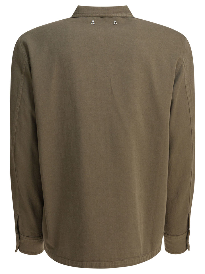 Altum Cotton Overshirt Jacket Jackets and Coats - Green | 31f201079bd9890a63b4d61df0935e3f9b8b4e5f