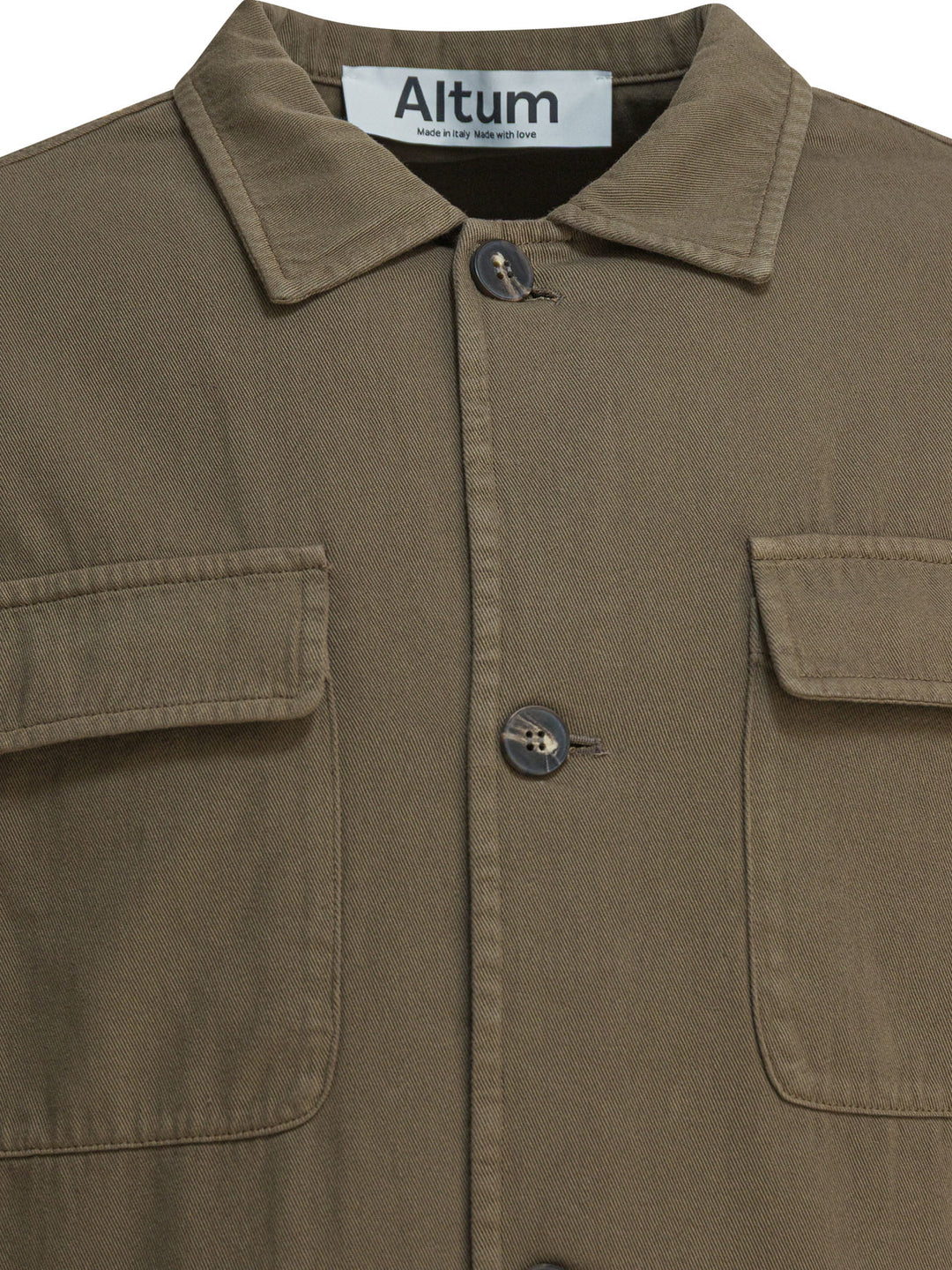Altum Cotton Overshirt Jacket Jackets and Coats - Green | 700c87ae87fbc5b91cc4bd76853924ed3a941911