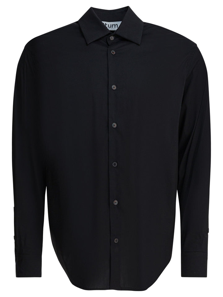 Altum Cotton Shirt Shirts - Black | cf41f2ea9429d929bb454302e4a51887ed449187