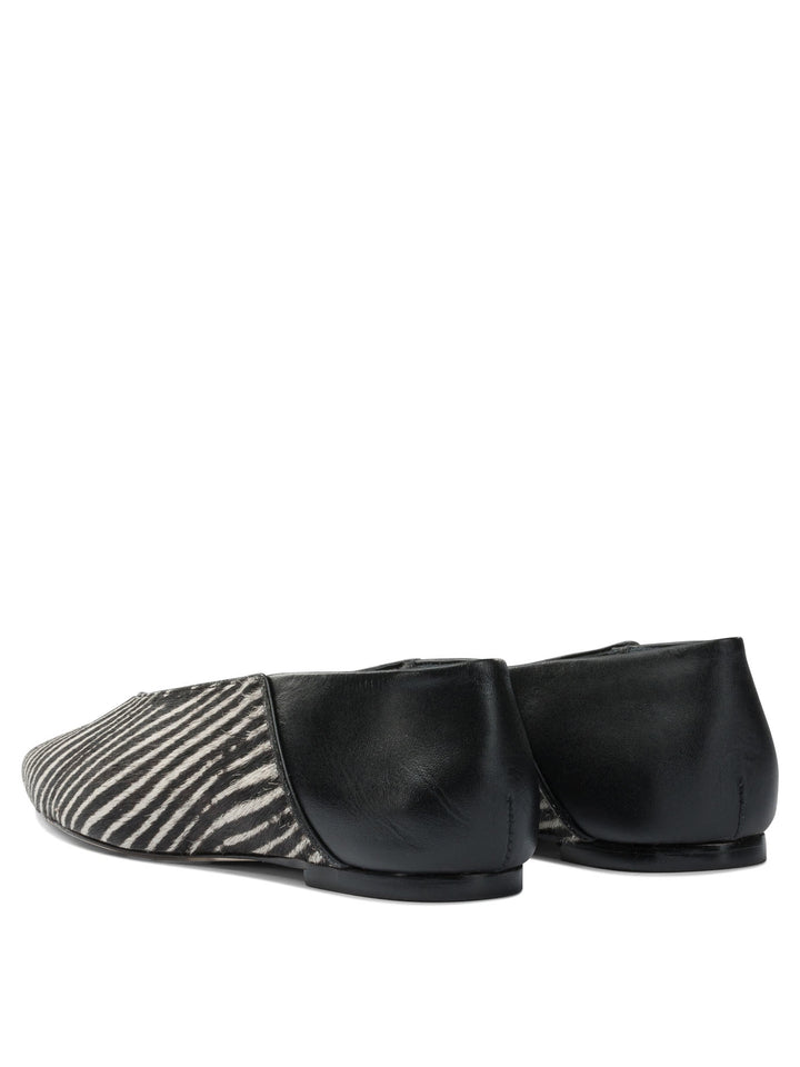 Ammb Milano Cavallino Ballerinas - Black | 10af0034df593ca80a660c37f6565da79d09d502