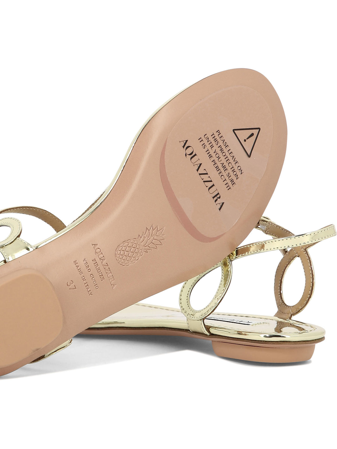 Aquazzura Almost Bare Sandals - Gold | ce551229ae0033c10da0ab627130c436c22bdb7f