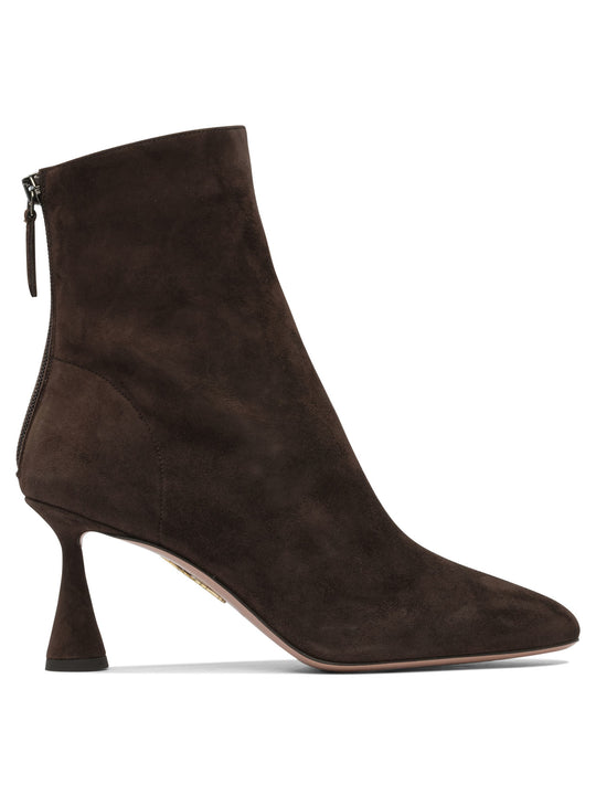 Amore 75mm Ankle Boots Brown