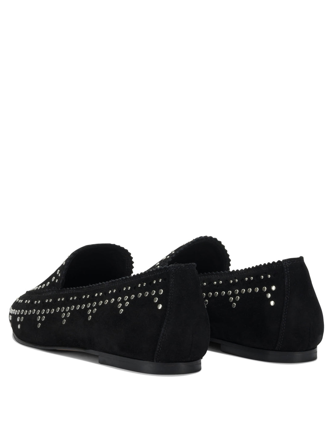 Aquazzura Skye Loafers & Slippers - Black | 706c0d8a5c984977f73f005b76f729d3dc0a0152