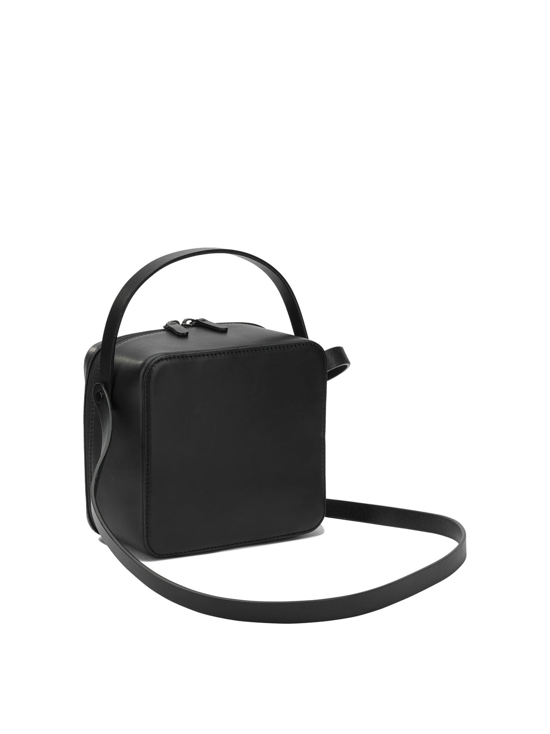 Auralee Leather Crossbody Bag Crossbody Bags - Black | abcfe572c6a812fe30068cf4764a18f8e6e46445