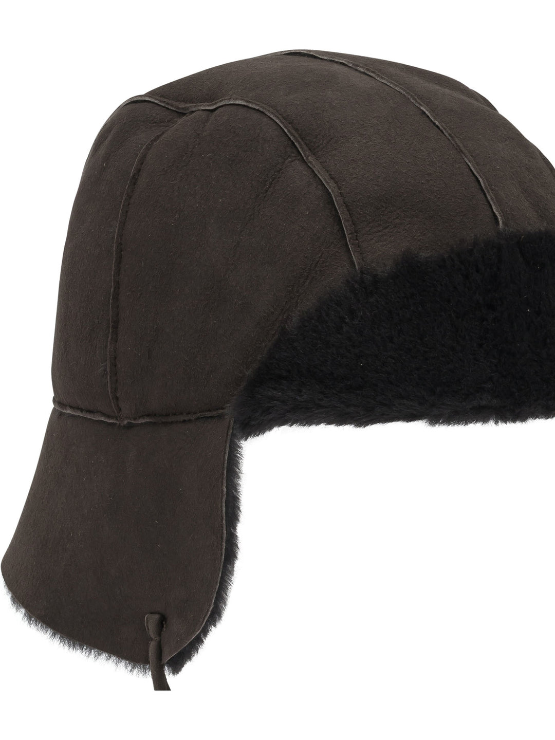 Auralee Mouton Merino Wool Beanie Hats - Brown | 2a08159d45845977953d09c5e15b07bc4e76e903