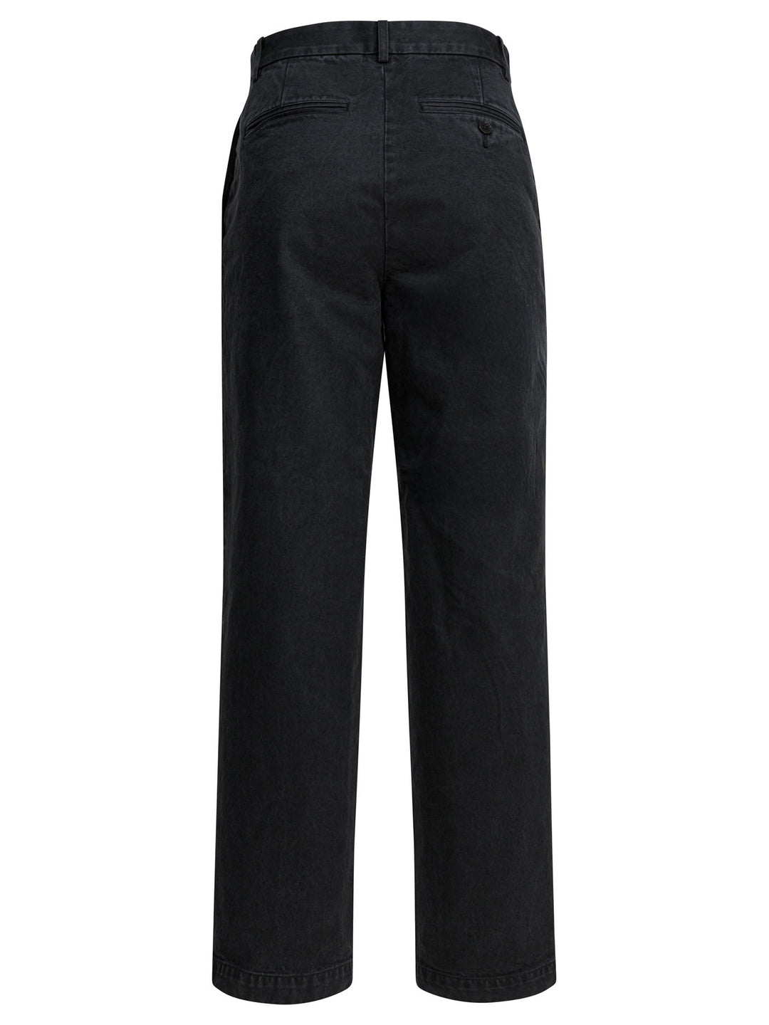 Auralee Straight-Leg Chino Pants Trousers - Black | 74165ad72d302773cf4c14a55d66d6ab9ac1502f