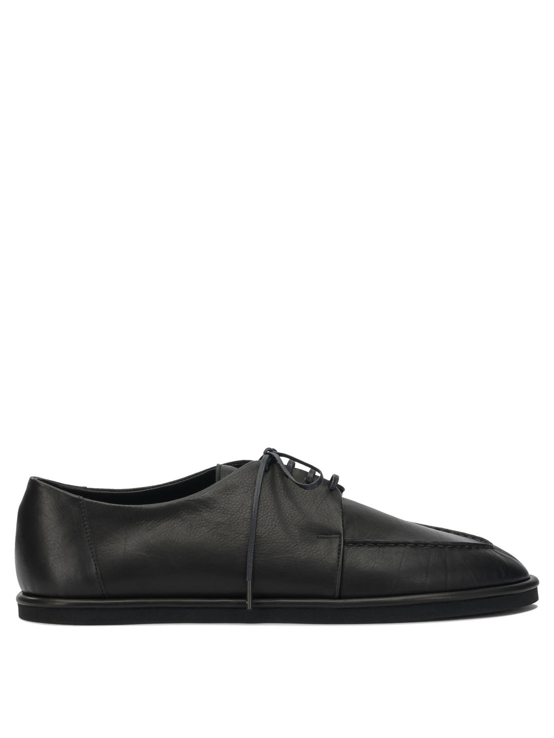 Auralee Leather Lace-Up shoes - Black | 114718e8590a079377ba3c936bb9477a53d20485