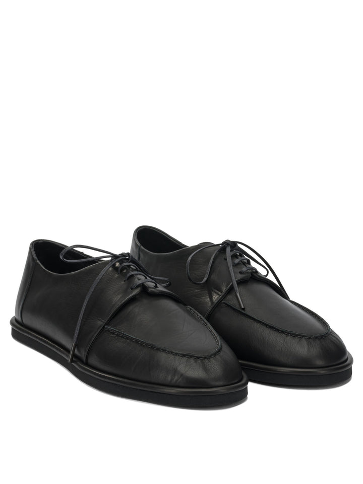 Auralee Leather Lace-Up shoes - Black | 58c3b598454f7fa9a782c30996d949a1e1db111d