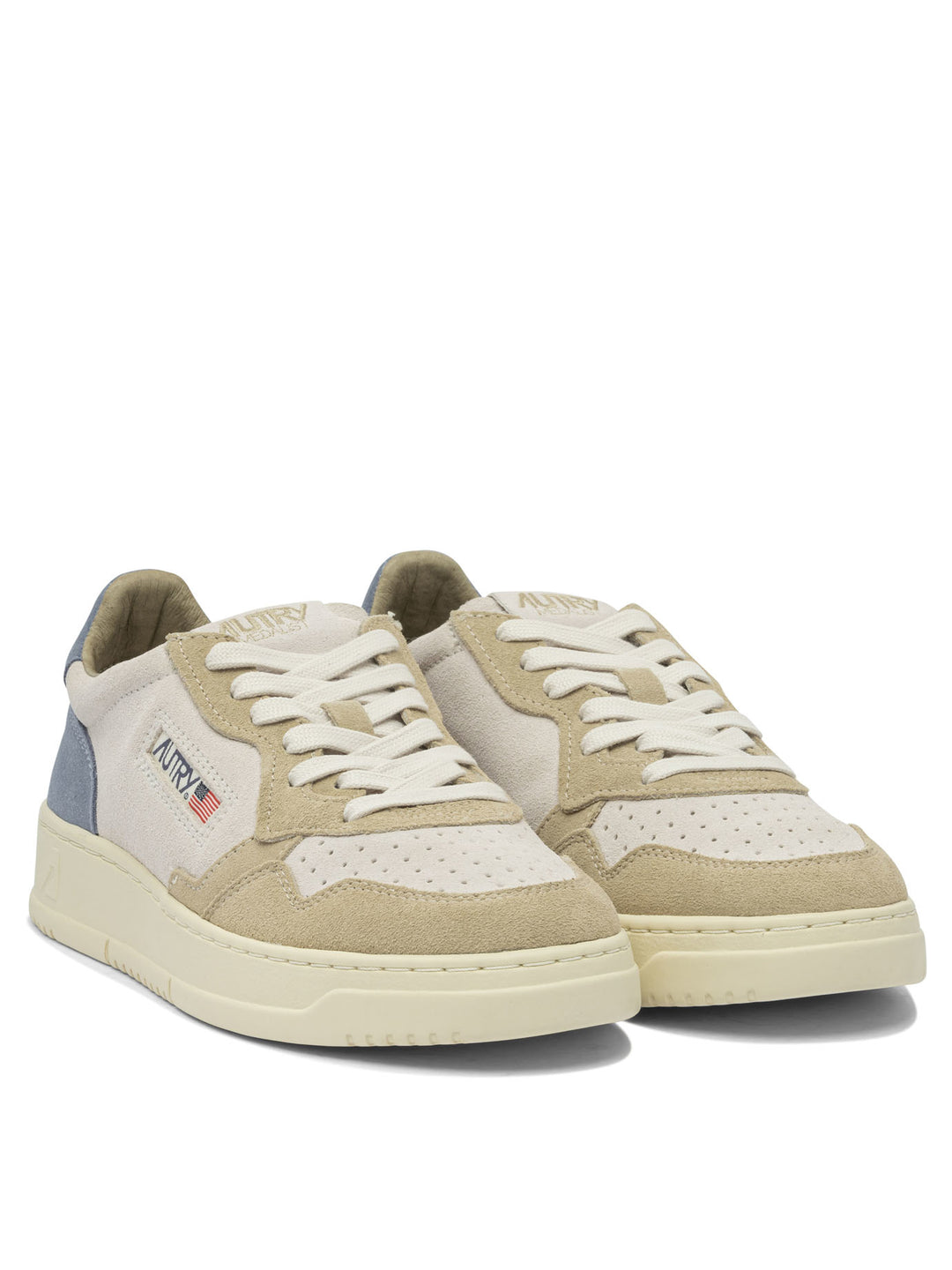 Autry Medalist Low Sneakers & Slip-On - Beige | d155be856059574d7b851549602279e7ea160f60