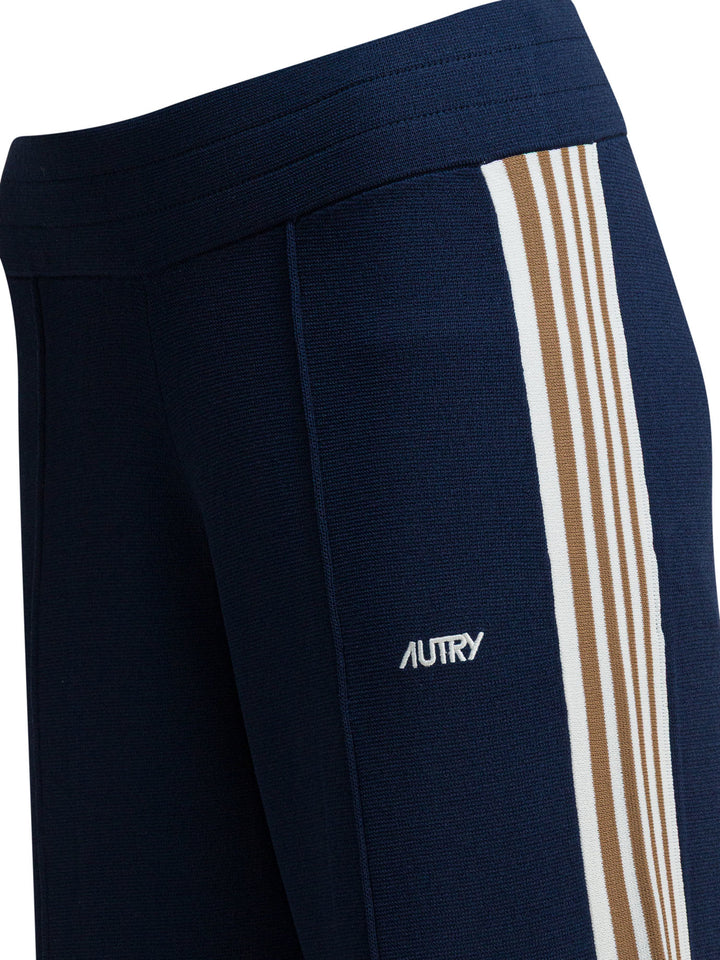 Autry Sports Pants With Logo Trousers - Blue | 40fc29f1b93b0ec20ade9dadf495bcf598f54f85