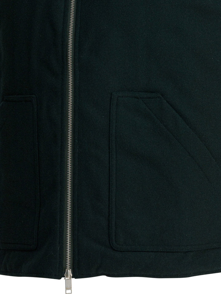 Autry Sleeveless Wool Jacket Jackets and Coats - Green | 1177d1bdcf3f07d84a5532b424c86eb6095a3115