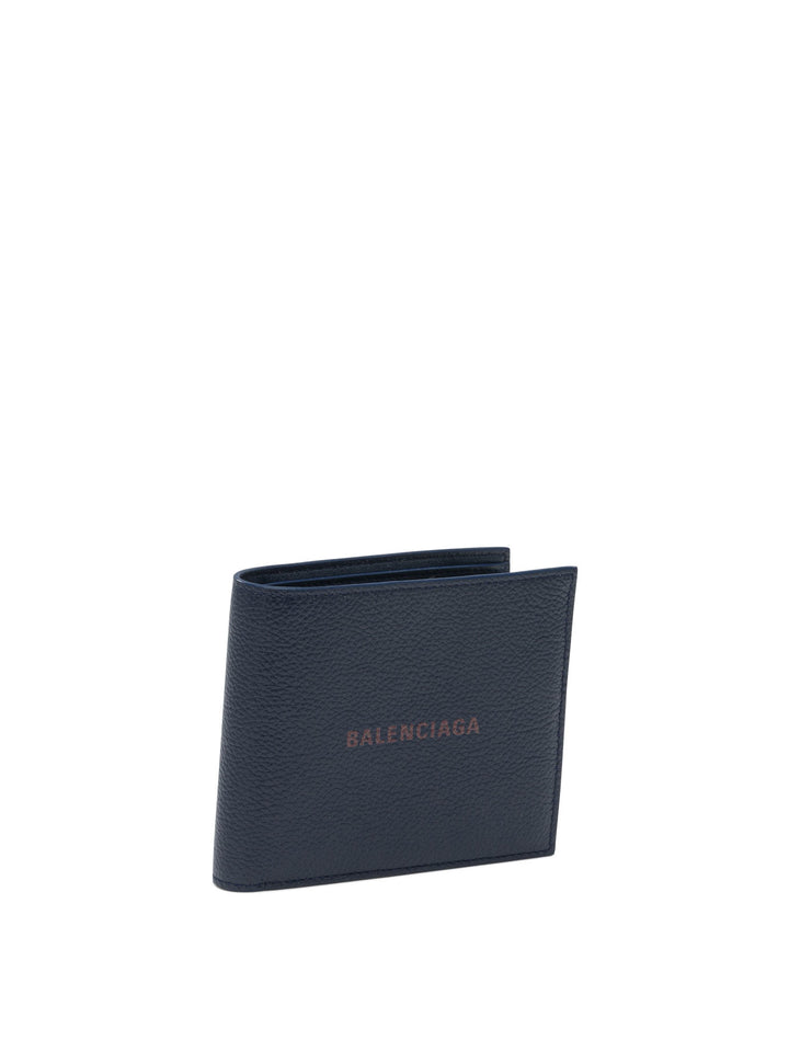 Balenciaga Cash Square Folded Coin Wallets & Card holders - Blue | ae2b3c0e2d37518687e8bb0fbd6cede14ff98878