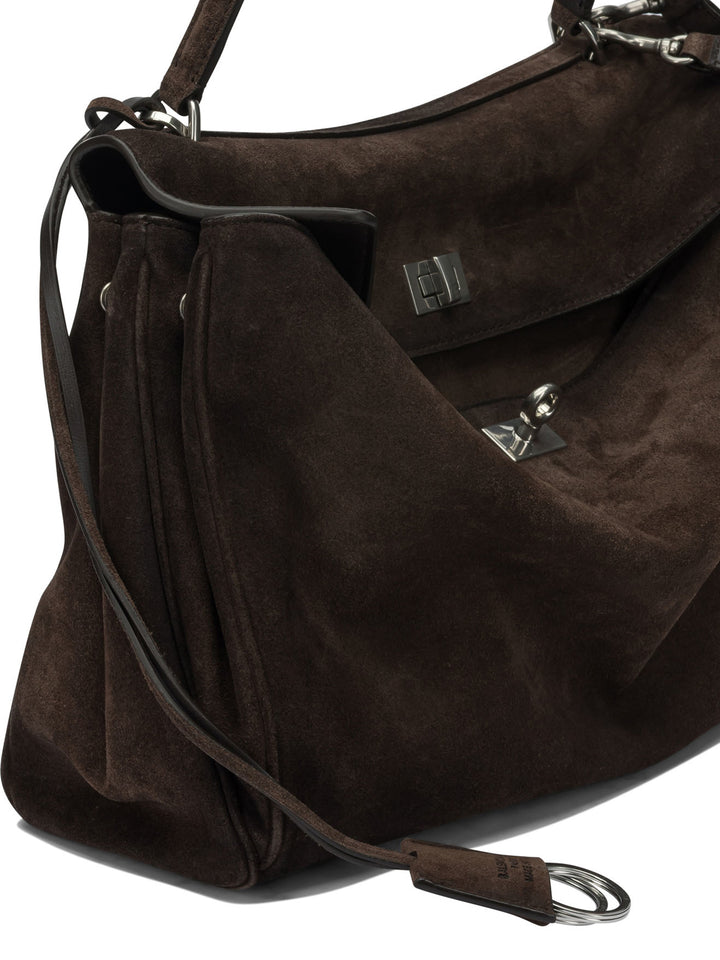 Balenciaga Rodeo Shoulder Bags - Brown | ea99d1ed1a3078398f69ea32536473addffe8db6