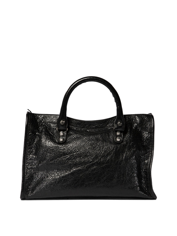 Balenciaga Le City S Handbags - Black | 8f01b2474ce4c7cdafcf3618b4a2558ef7f114ac