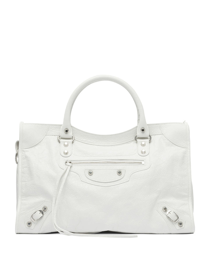 Balenciaga Le City Handbags - White | 08b1d605f3fab33bab7a5869b9790cb5dc60a1c0