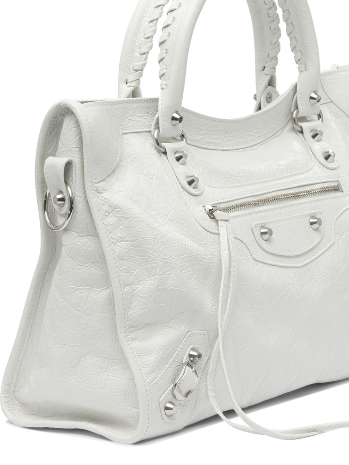 Balenciaga Le City Handbags - White | 3273093b3e8373c1390837ca628a03814629ba96