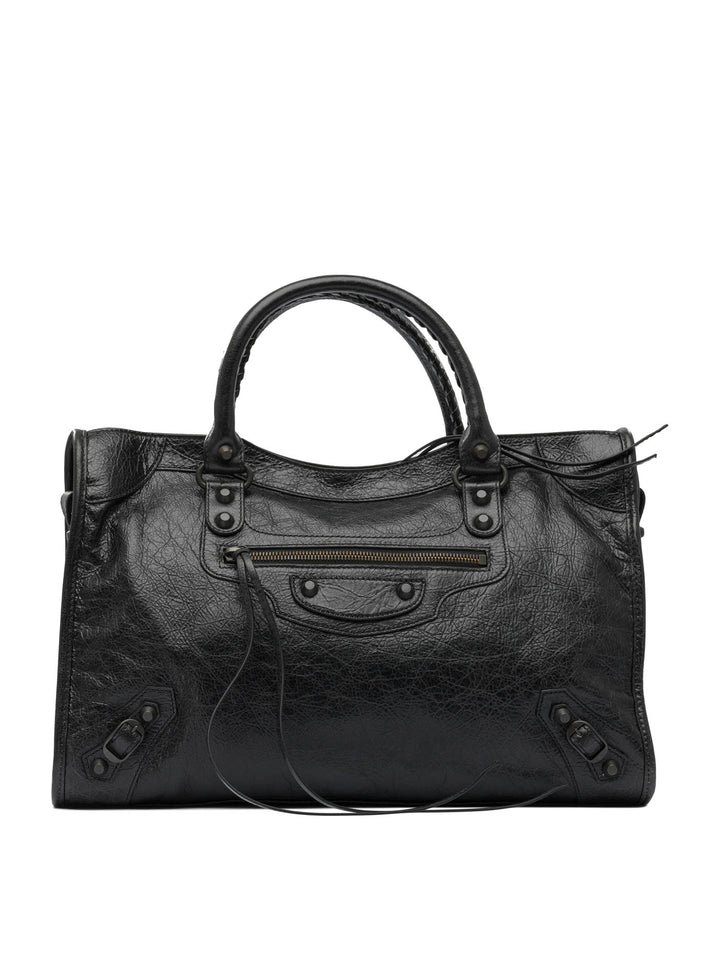Balenciaga Le City Handbags - Black | 6484902c550afb5906e18880a01cf0429c9a9878